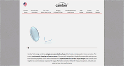 Desktop Screenshot of camberlens.com